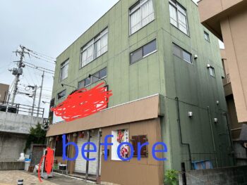 日立市某テナントビル様塗装工事