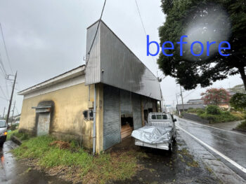 常陸太田市の中古住宅塗装工事